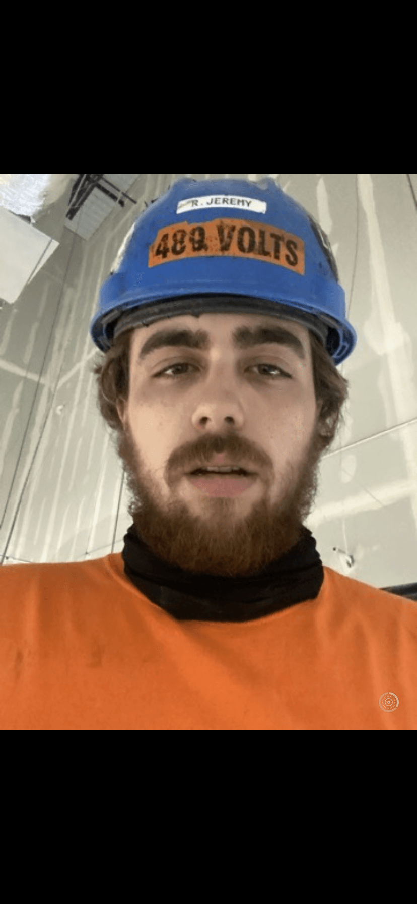Michael on the job in arc flash PPE